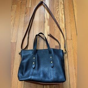 Fossil Leather Crossbody Satchel